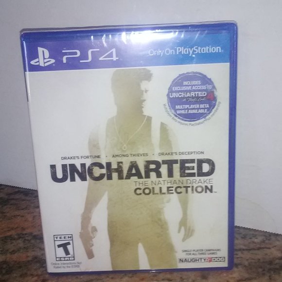 PS4 PlayStation Uncharted Nathan Drake Collection Game - Picture 1 of 2